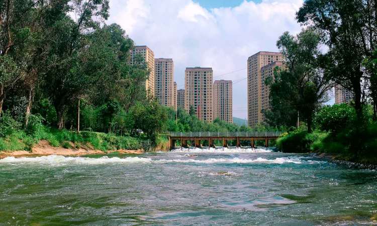 融城昆明湖实景图