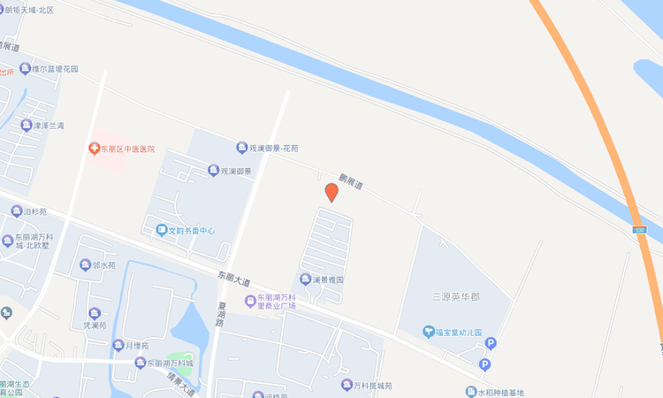 松江东湖嘉庭交通图