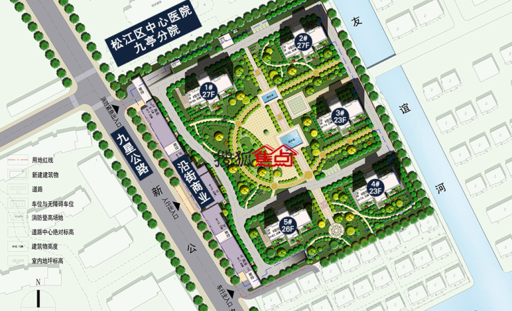 洋江唐顿公馆楼层平面图