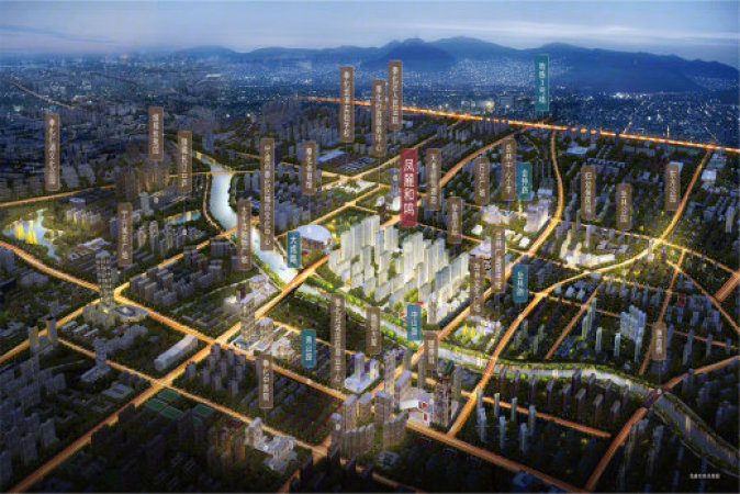 凤麓和鸣效果图