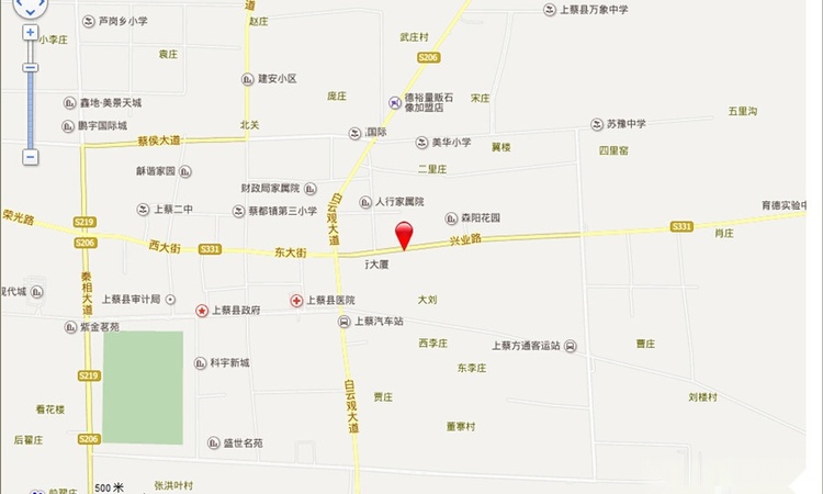 森阳花园交通图