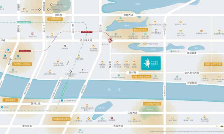 万科保利理想城市交通图