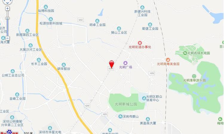 宏发万悦山交通图