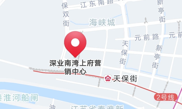 深业南湾上府交通图