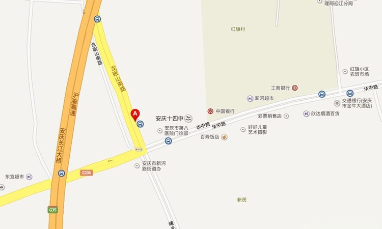 新城吾悦广场交通图