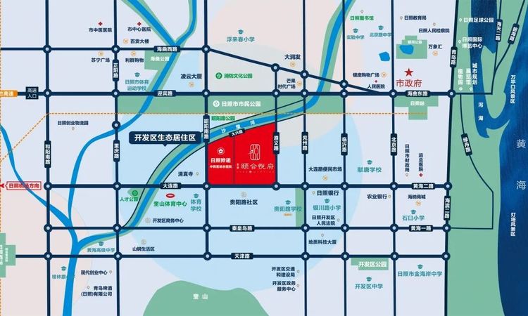 颐合悦府交通图