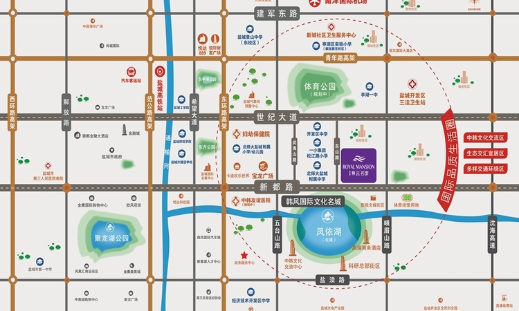  碧桂园紫云名邸交通图