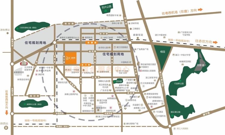 智领·汇锦轩交通图