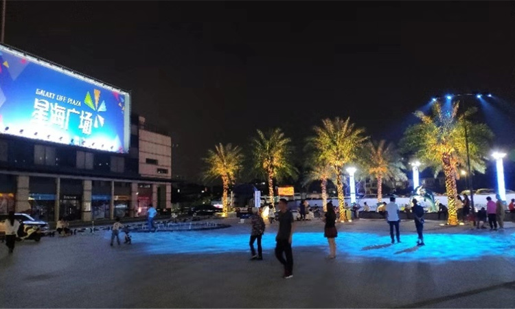 星海广场实景图