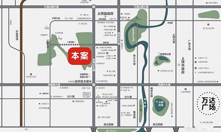 龙图天骄华府交通图