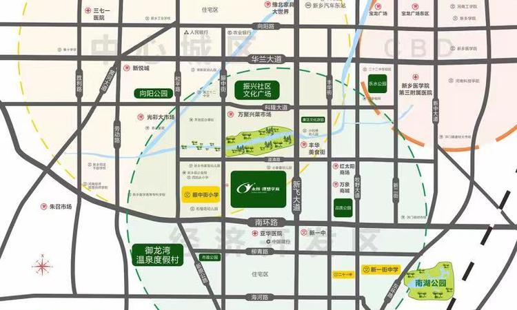 永恒理想学府交通图