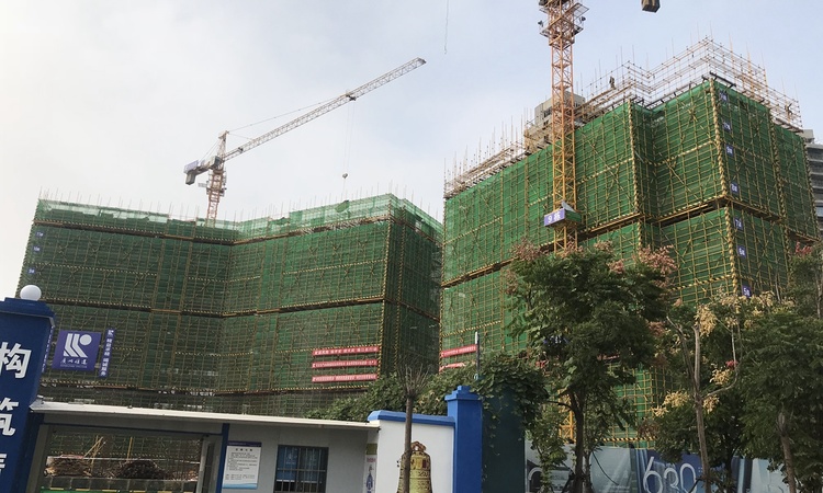 颐德公馆|湘江序施工进度图