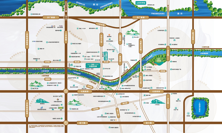 中海学仕里交通图