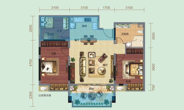 悦菩提楼层平面图