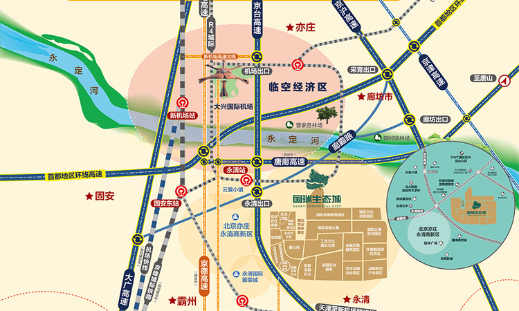 国瑞生态城名仕苑交通图