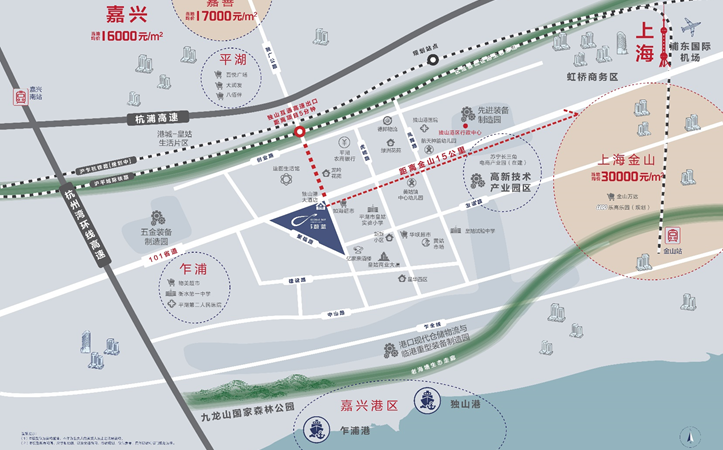 碧桂园蔚蓝交通图