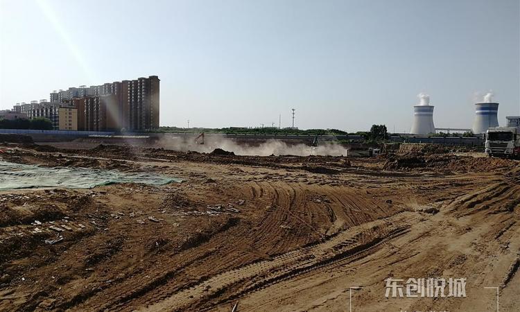 东创悦城施工进度图