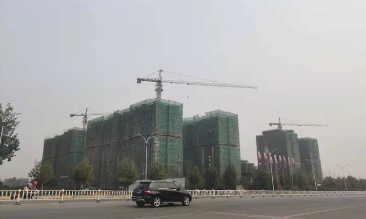 常绿卧龙府施工进度图