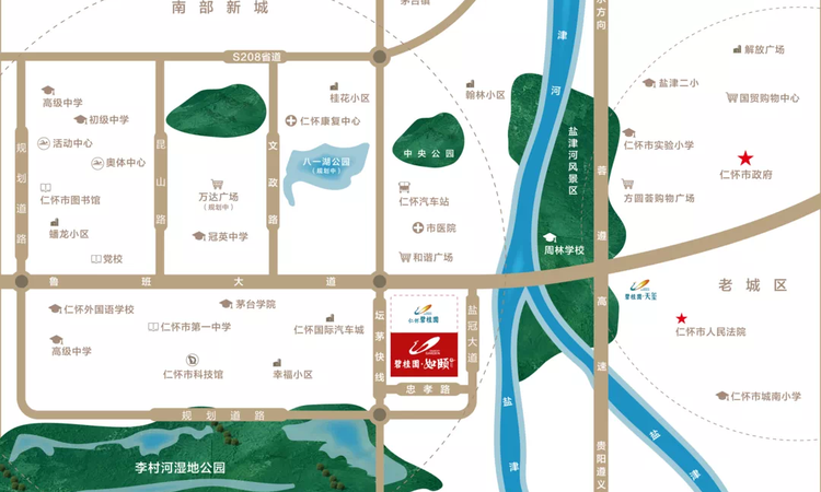 碧桂园·如颐交通图