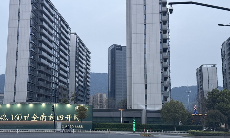 缤曜金汇府施工进度图