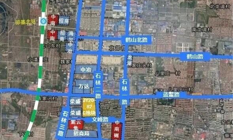 中南樾府交通图