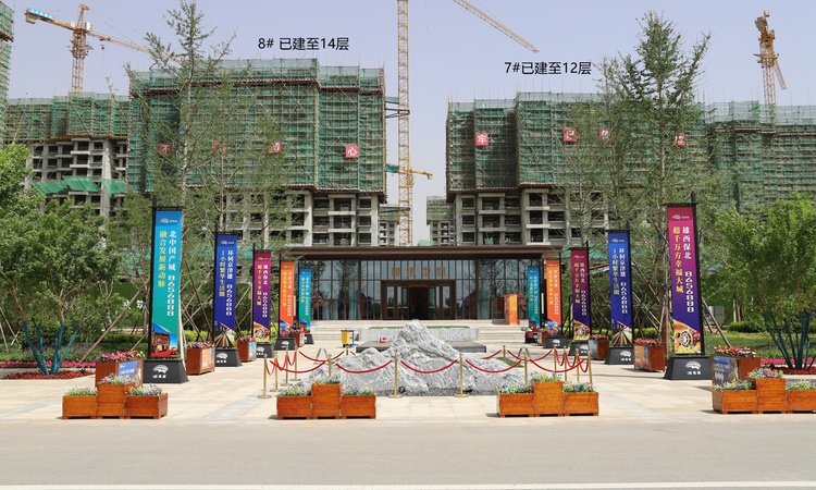 哈弗城D3区施工进度图