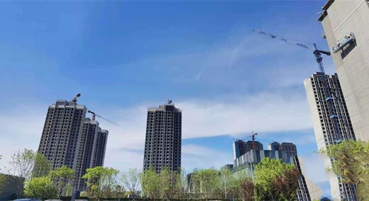 华润置地大连湾国际社区施工进度图
