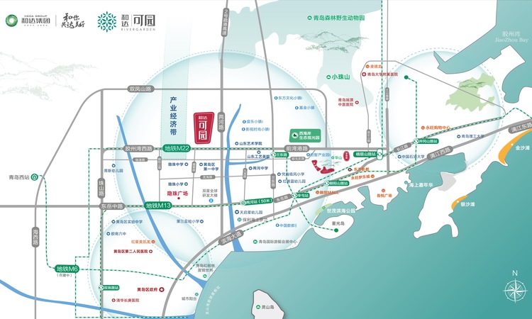 和达可园交通图