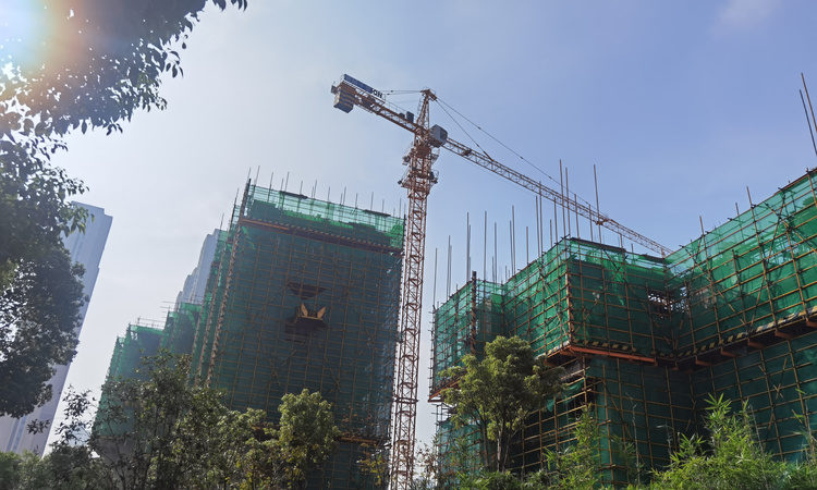 城投墨北璟苑施工进度图