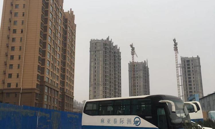 洲际花园施工进度图