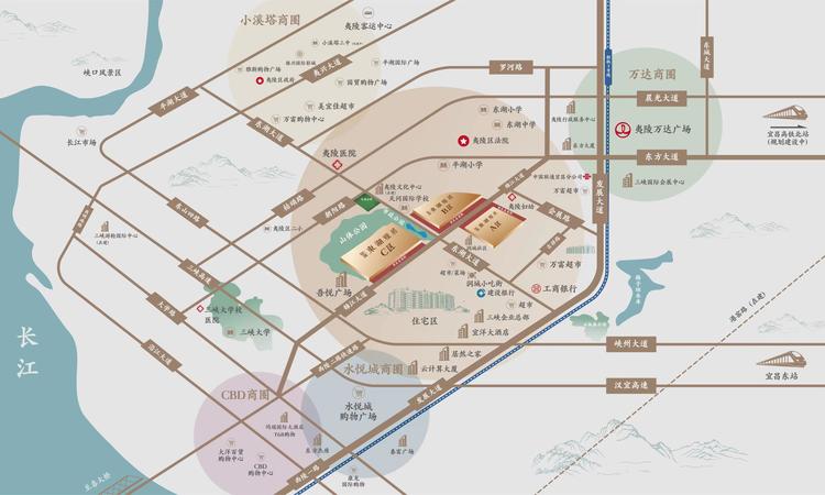 银河·东湖雅居C区交通图