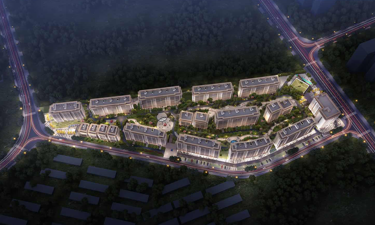 蓝光雍锦府效果图