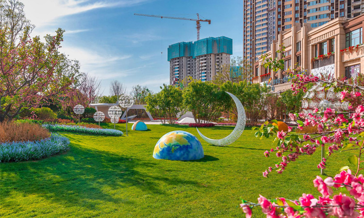 碧桂园城市花园实景图