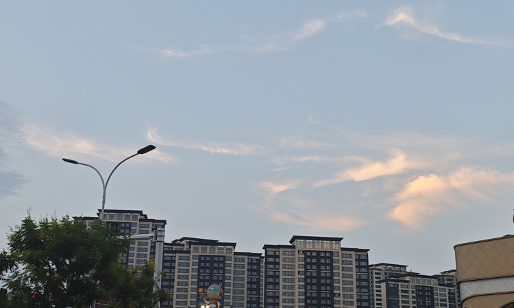 生态城万达广场实景图