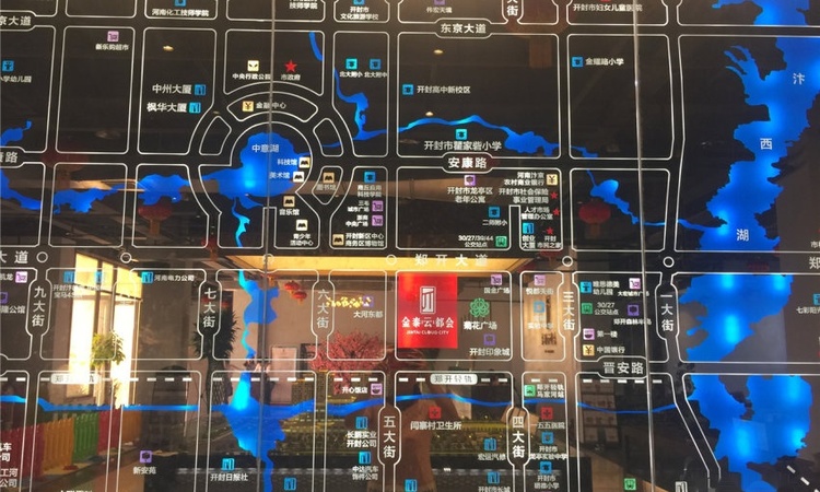 金泰·云都会交通图