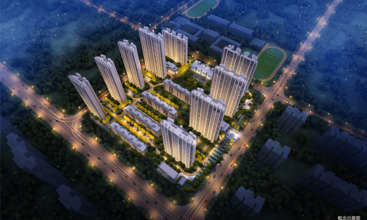 正荣御首府效果图