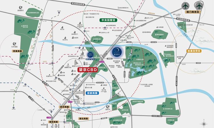 绿城·晓风印月交通图