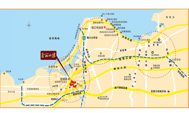 福隆丽水湾交通图