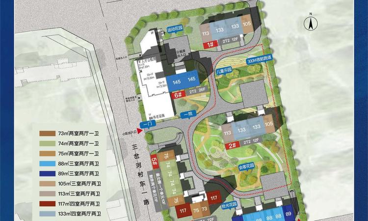 中冶·德贤御府楼层平面图