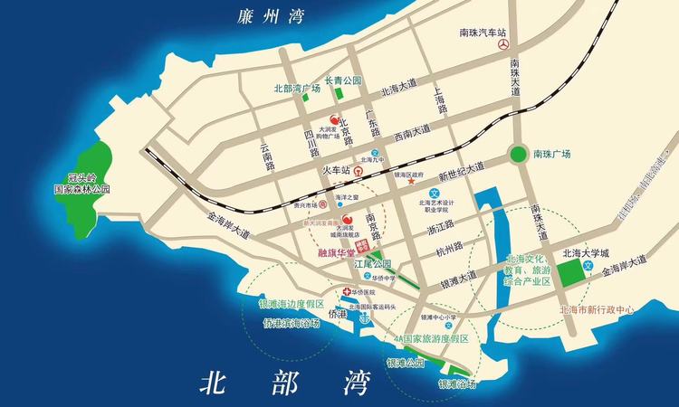 融旗华堂交通图