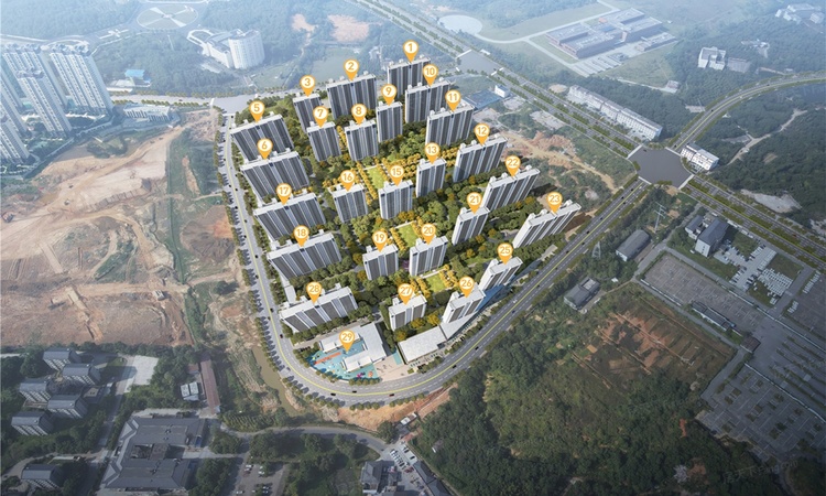 金茂南昌国际社区效果图