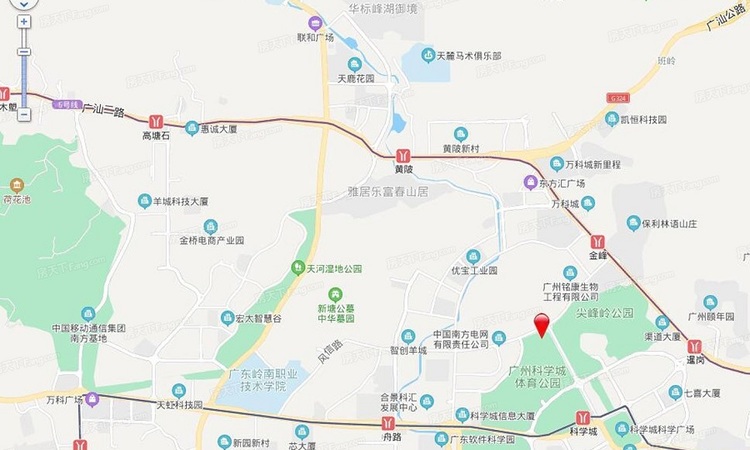 臻玥广场交通图