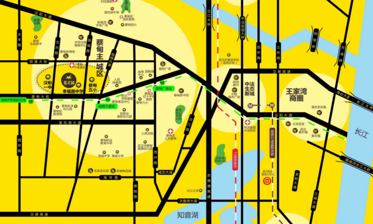 嘉兴园二期交通图