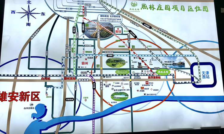 观成兰苑交通图