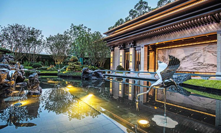 阳光云溪上实景图