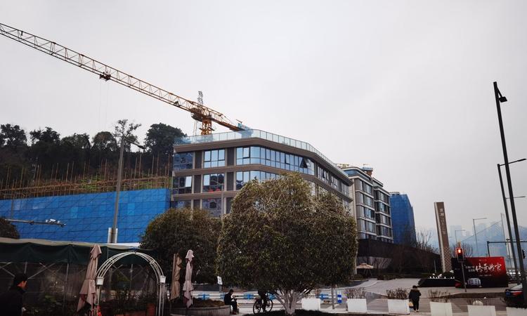 龙湖江上云玺施工进度图