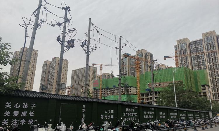 升龙栖樾府施工进度图