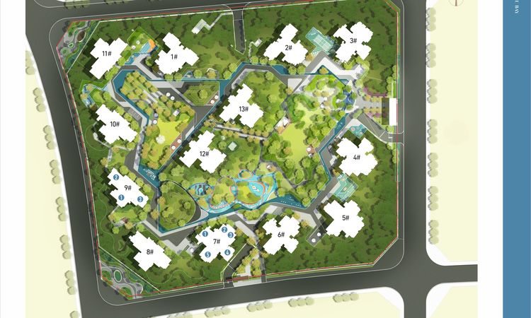 保利国际城翡丽湾C区交通图