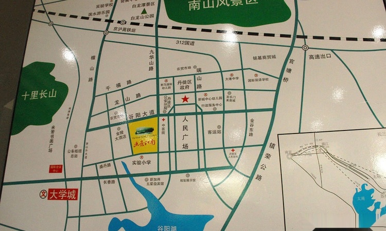 画意江南交通图