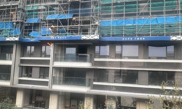 中環置地中心施工进度图